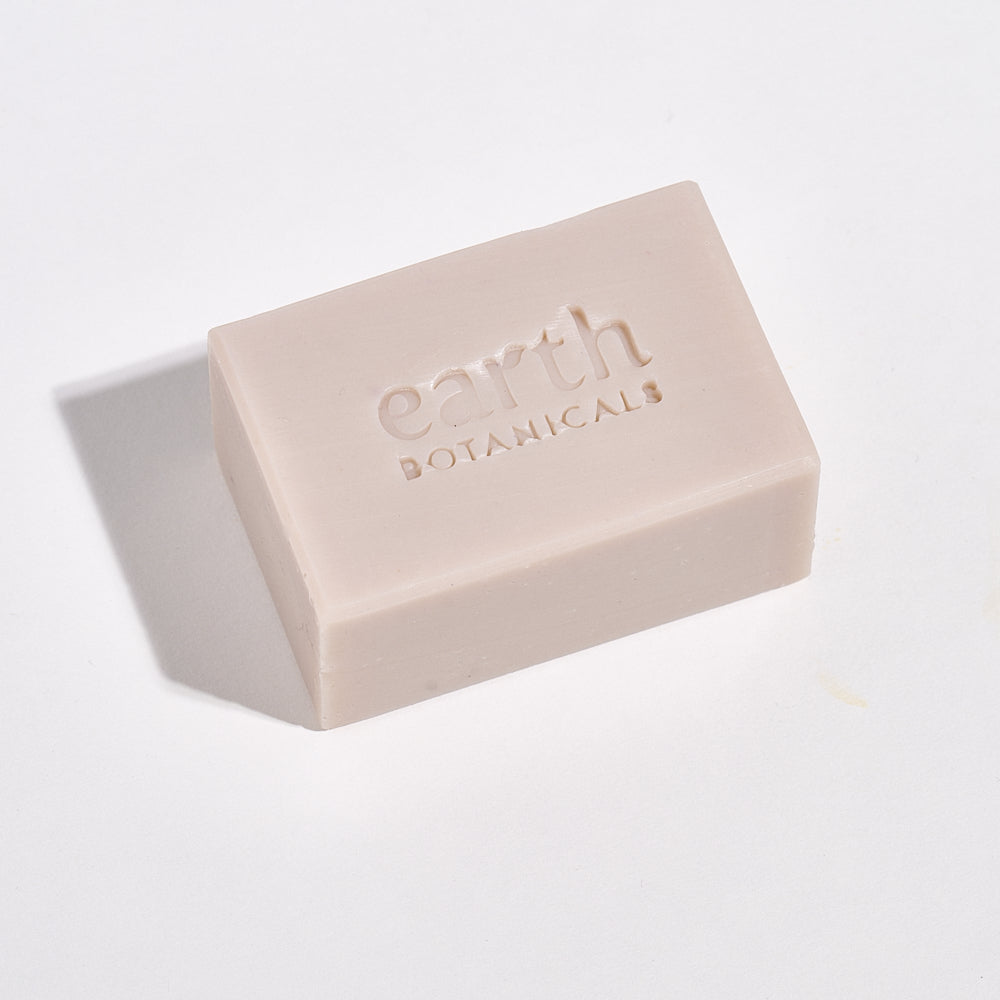 Whist | Lavender, Eucalyptus and Tea Tree Soap Bar by Earth Botanicals, handcrafted with organic oatmeal and purple clay for natural skincare.